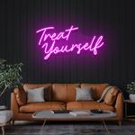 treat yourself led neon sign light 0