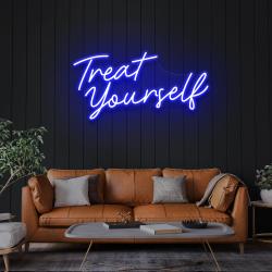 treat yourself led neon sign light 1