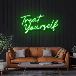 treat yourself led neon sign light 2