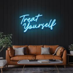 treat yourself led neon sign light 3