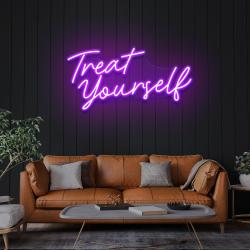 treat yourself led neon sign light 5