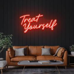 treat yourself led neon sign light 6