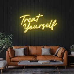 treat yourself led neon sign light 8