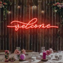 welcome led neon sign light 7