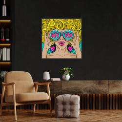wow face sexy pop art led neon sign light 3