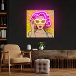 wow pop art led neon sign light 0
