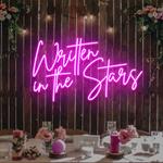written in the stars led neon sign light 0