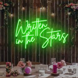 written in the stars led neon sign light 2