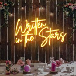 written in the stars led neon sign light 4