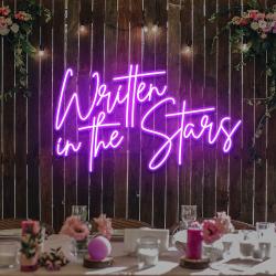 written in the stars led neon sign light 5