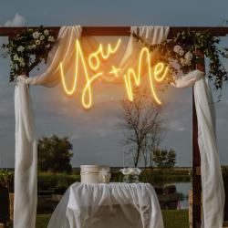 you and me led neon sign light 4