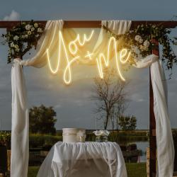 you and me led neon sign light 7