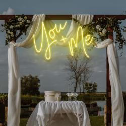 you and me led neon sign light 9