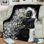 102500 daft punk fleece throw blanket 0