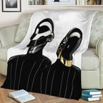 102504 daft punk fleece throw blanket 0