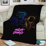 102506 daft punk fleece throw blanket 0