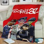 102668 gorillaz fleece throw blanket 0