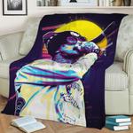 102842 lil peep fleece throw blanket 0