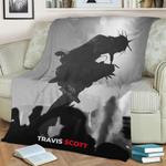 105651 travis scott fleece throw blanket 0