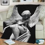 105803 angel fleece throw blanket 0