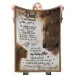 112503 to my dad fleece throw blanket 0