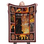 112506 to my dad fleece throw blanket 0