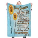 112560 to my daughter fleece throw blanket 0