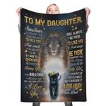 112581 to my daughter fleece throw blanket 0