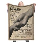 112620 to my daughter fleece throw blanket 0