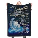 112635 to my daughter fleece throw blanket 0