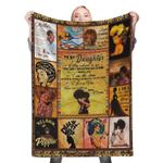 112668 to my daughter fleece throw blanket 0