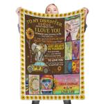 112674 to my daughter fleece throw blanket 0