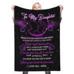 112698 to my daughter fleece throw blanket 0