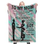 112798 son to mom to my mom fleece throw blanket 0