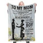 112867 to my mom fleece throw blanket 0