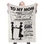 112891 to my mom fleece throw blanket 0