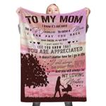 112918 to my mom fleece throw blanket 0