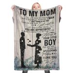 112930 to my mom fleece throw blanket 0