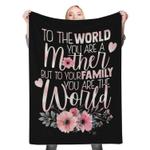 112954 to my mom fleece throw blanket 0