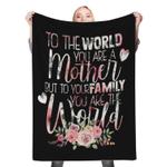 112957 to my mom fleece throw blanket 0