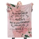 112960 to my mom fleece throw blanket 0