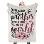 112966 to my mom fleece throw blanket 0
