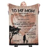 112984 to my mom fleece throw blanket 0