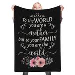 112987 to my mom fleece throw blanket 0