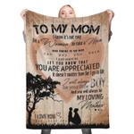 112999 to my mom fleece throw blanket 0