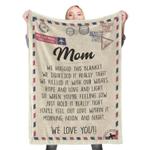113020 to my mom fleece throw blanket 0