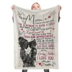 113029 to my mom fleece throw blanket 0