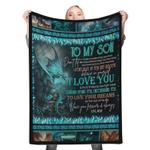 113080 to my son fleece throw blanket 0