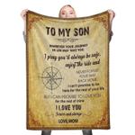 113135 to my son fleece throw blanket 0