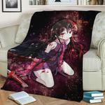 186367 akame ga kill fleece throw blanket 0